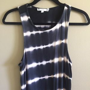 Tie Dye Blue Dress